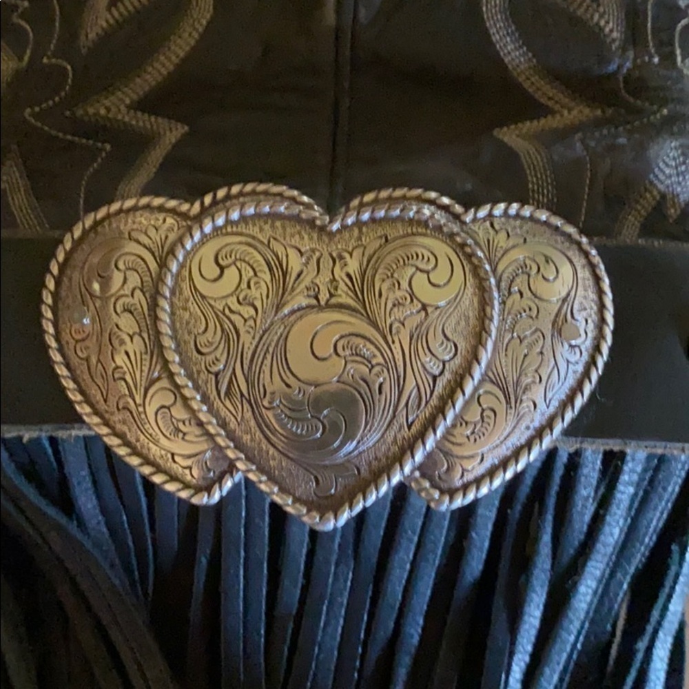 Custom made Western Leather  crossbody purse - Picture 5 of 5